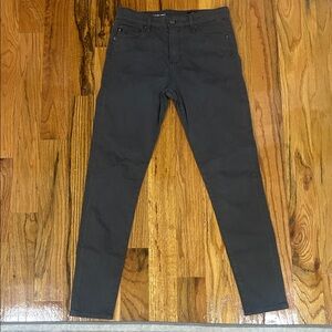 AG Adriano Goldschmied Women's Dark Gray High Rise Jeans